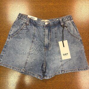 Oat New York Cloud Luxe Denim Shorts NWT